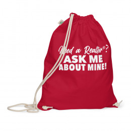 Need A Realtor - Organic cotton drawstring bag
