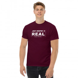 T-Shirt "Keepin it Real Estate" - Unisex Heavyweight
